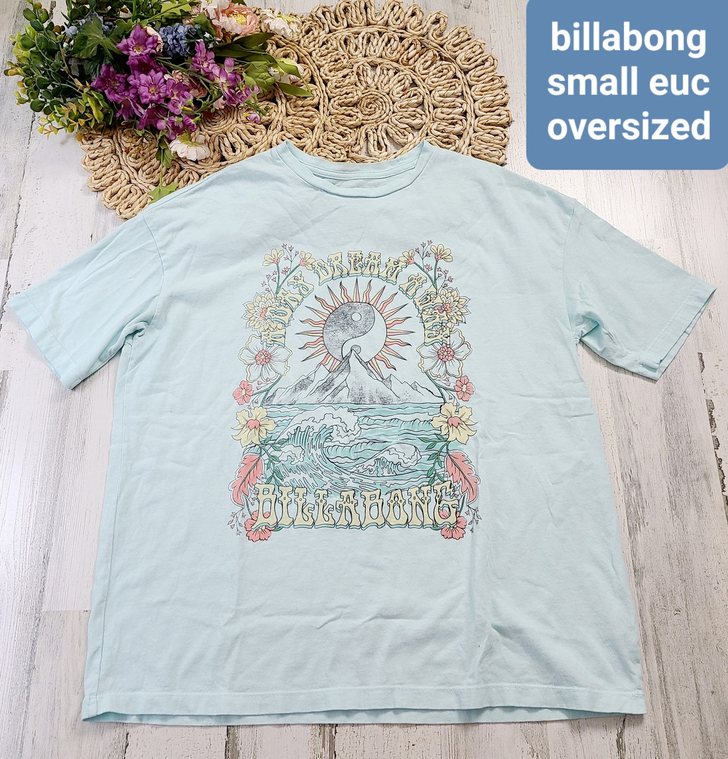 billabong blue oversized
