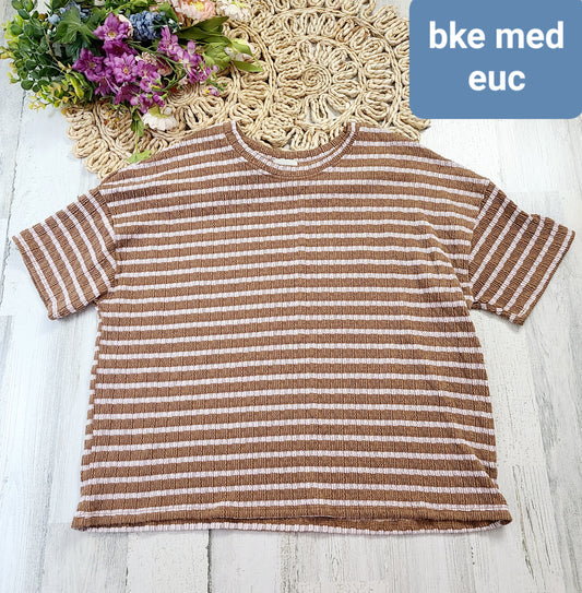 bke textured stripe tee