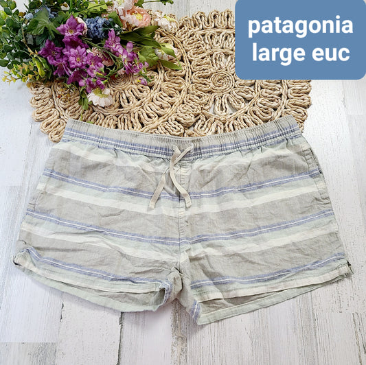 patagonia striped shorts