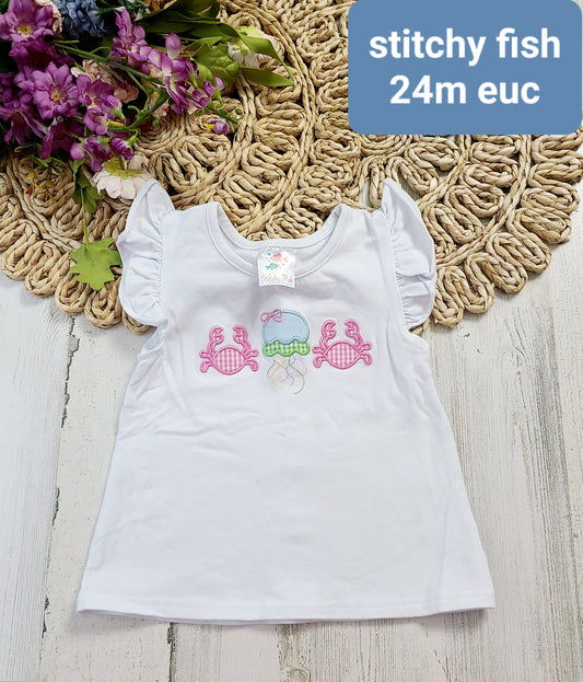 stitchy fish ocean creatures