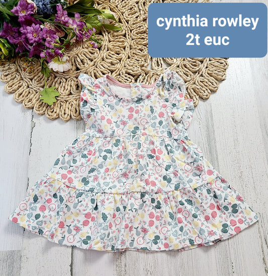 cynthia rowley fruit dress