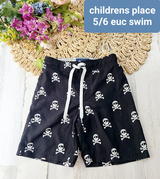 childrens place pirate swim shorts