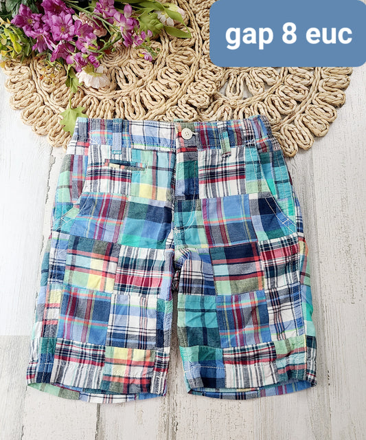 gap plaid checkered shorts