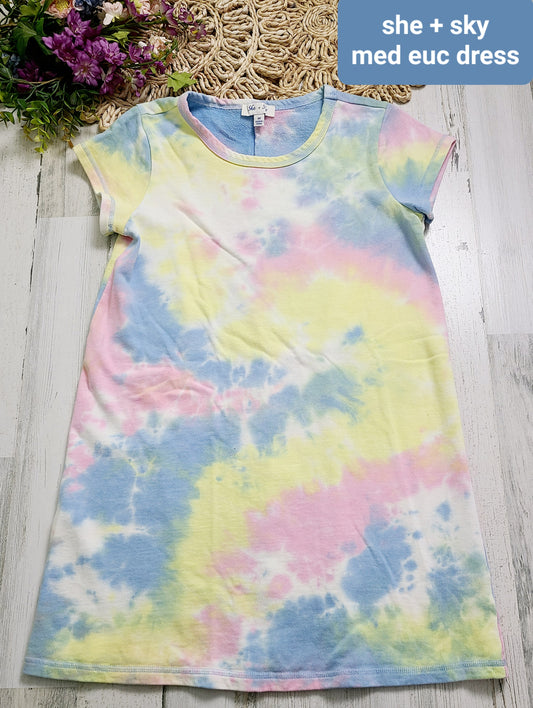 tie dye she+sky dress