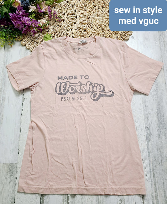 made to worship tee