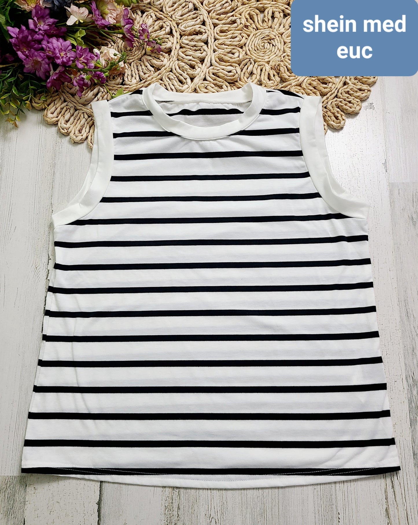 new shein striped tank