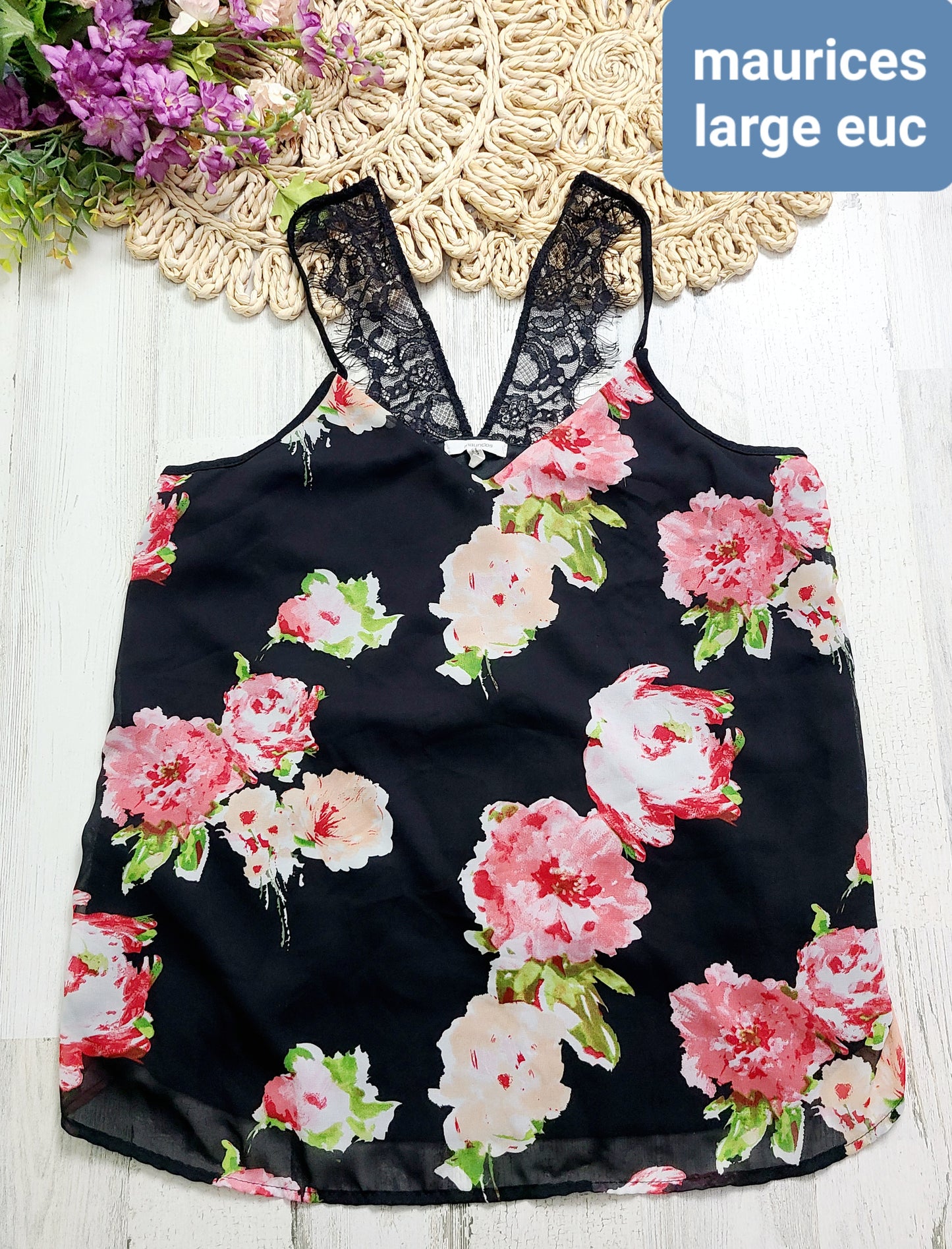 maurices lace straps back