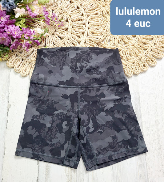 lululemon gray shorts