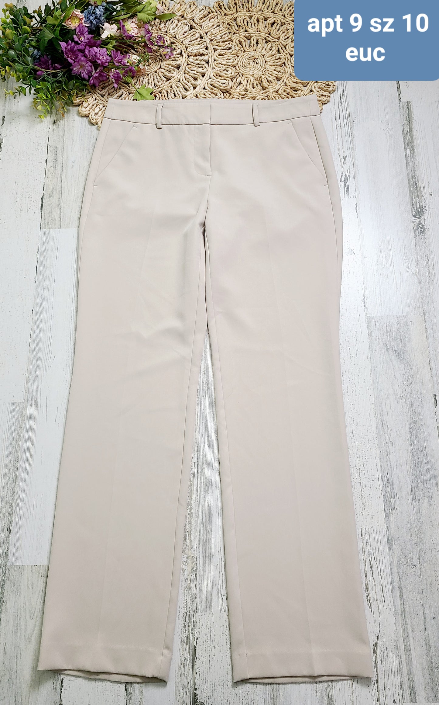 apt 9 dress pants ivory
