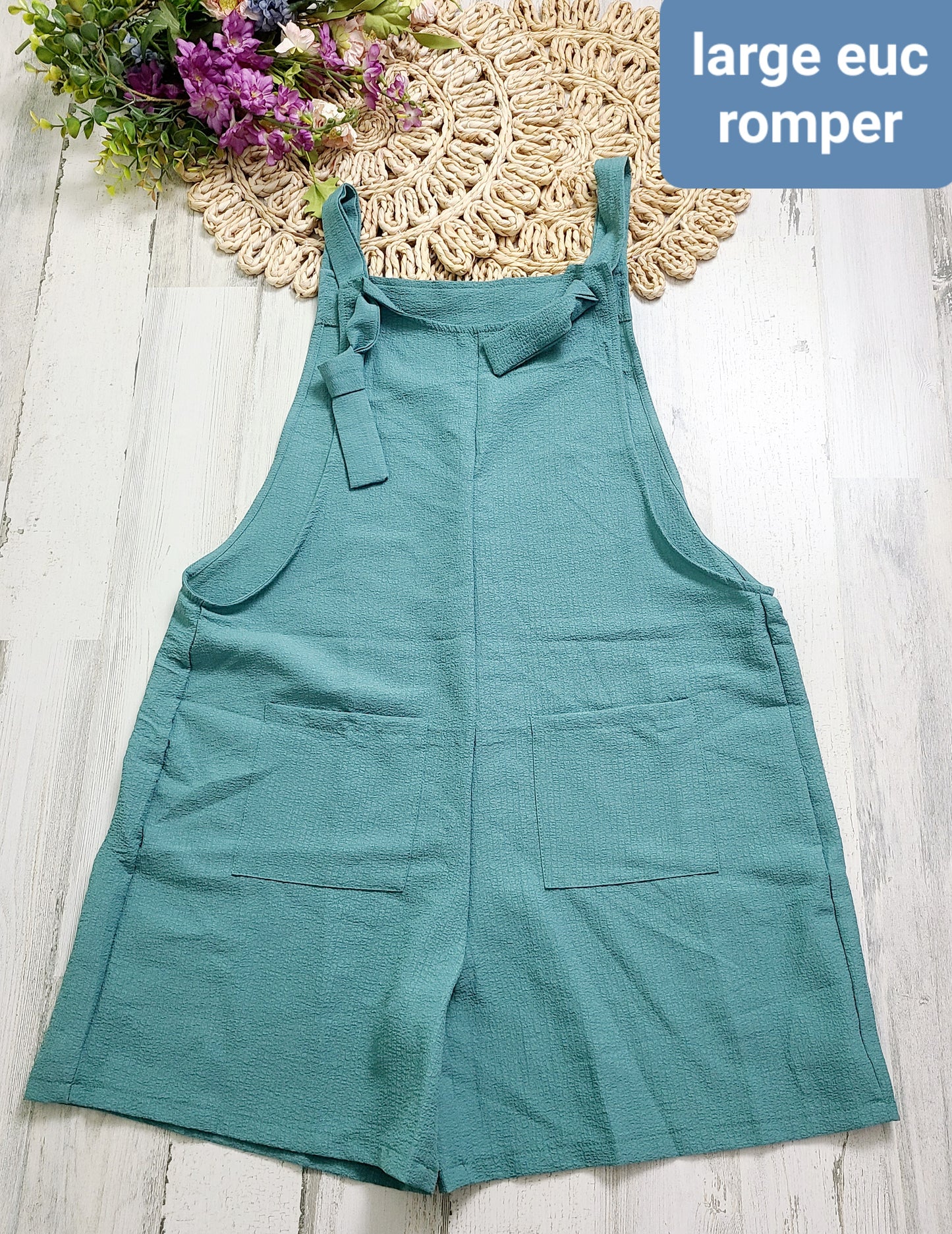 aqua romper no brand