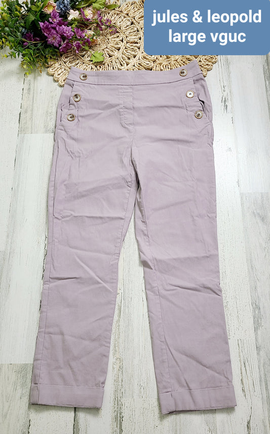 jules & leopold lavender pants