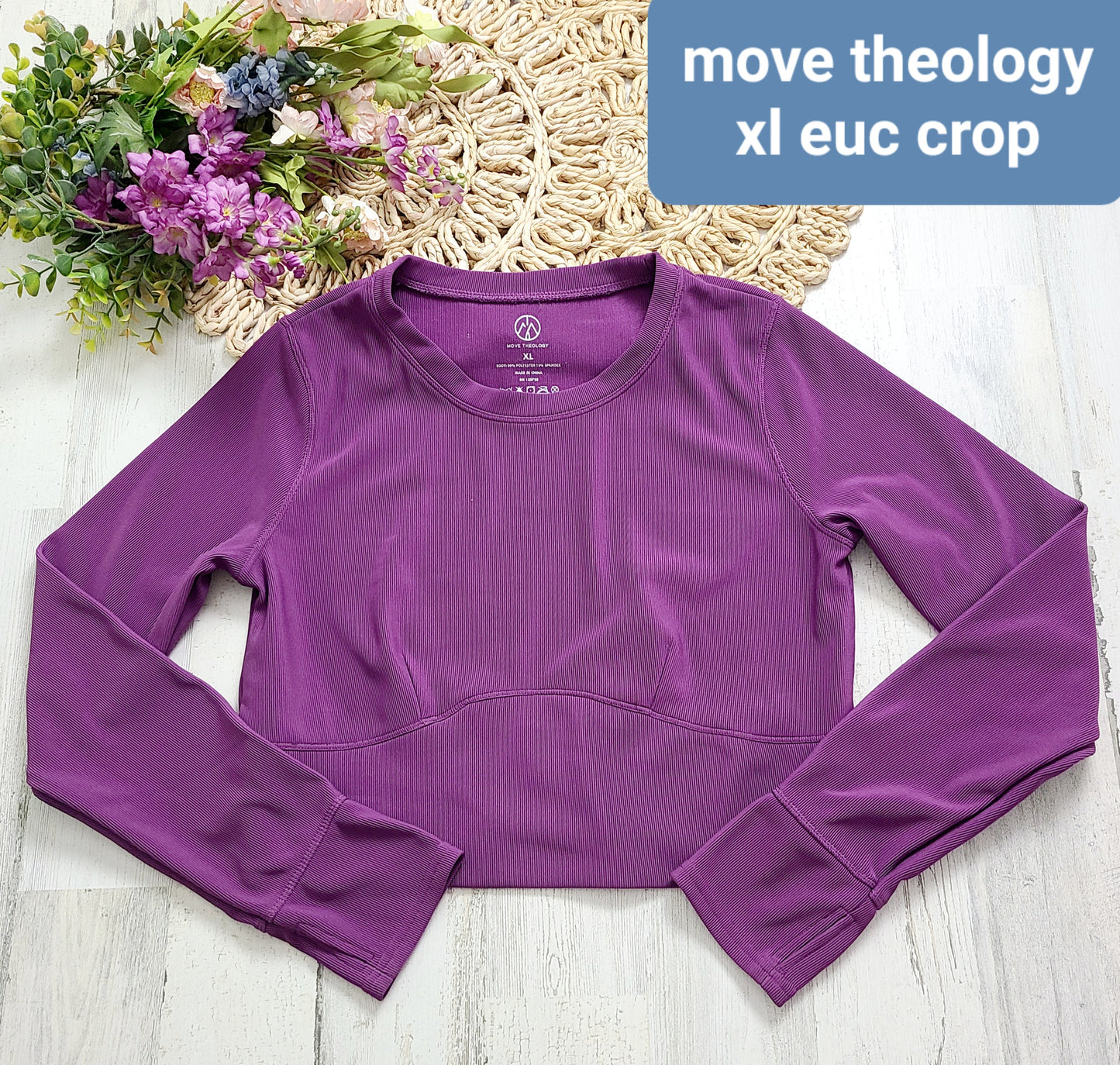 move theology purple long sleeve