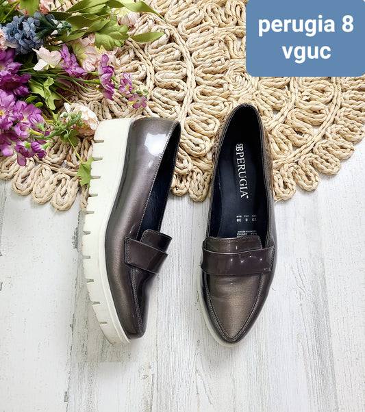 perugia shiny shoes
