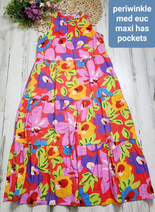 periwinkle maxi colorful