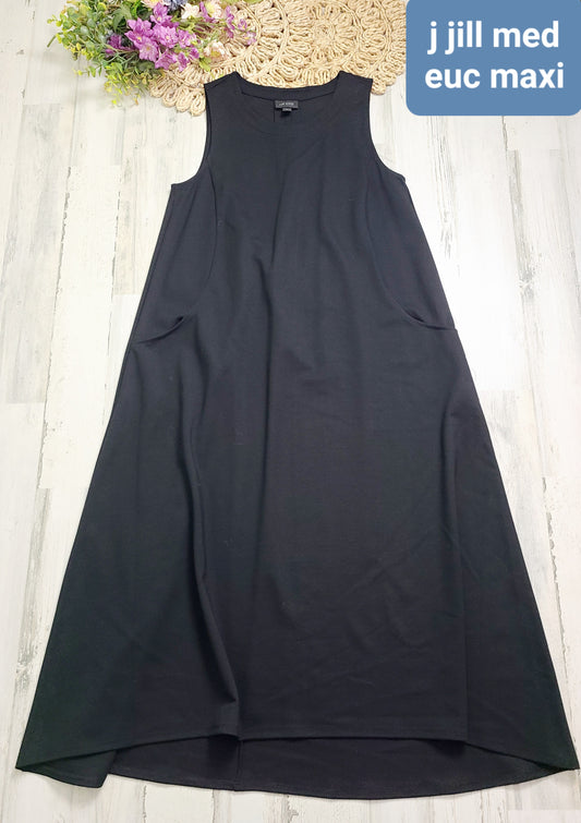 jjill black maxi