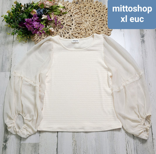 mittoshop sheer sleeves