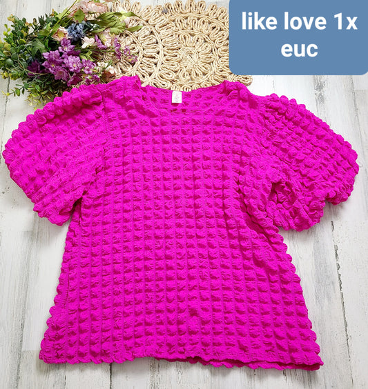like love textured top