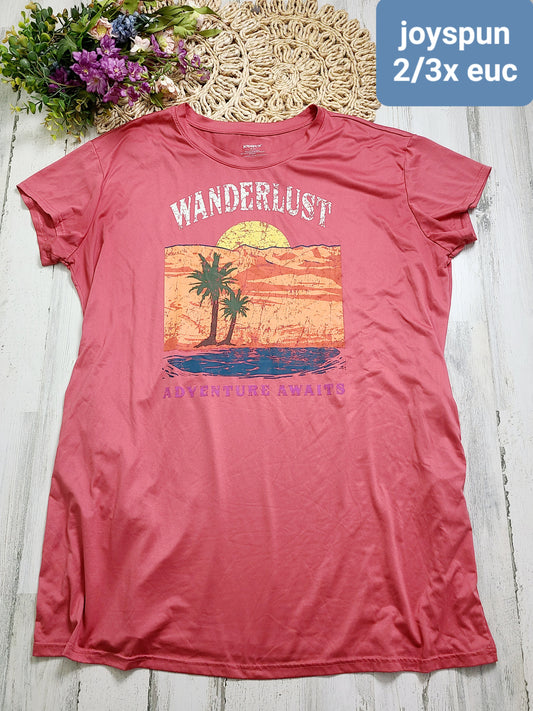 wanderlust joyspun pj