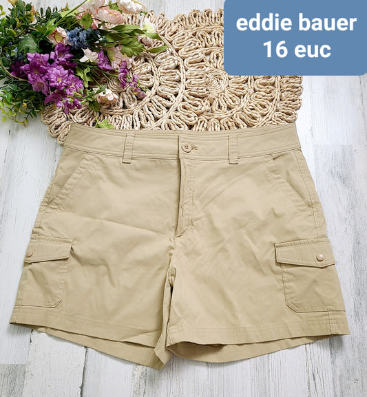 eddie bauer khaki shorts