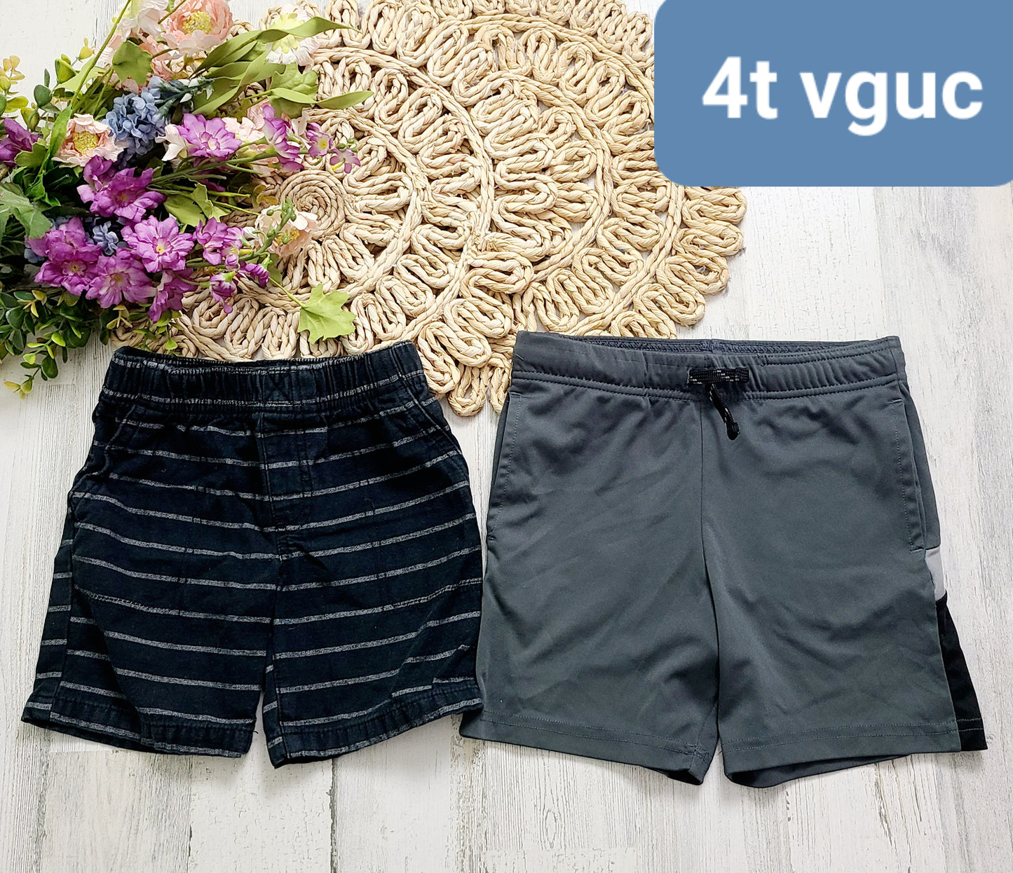 two shorts 4t boys