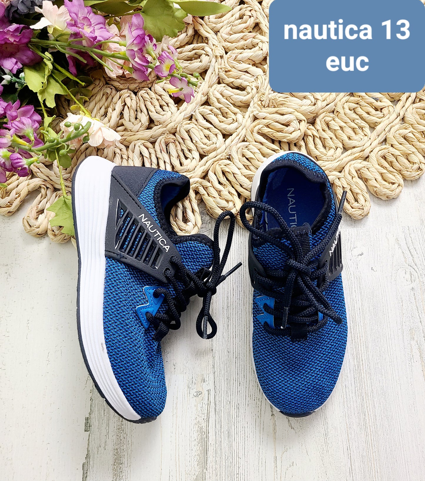 nautica blue shoes 13c
