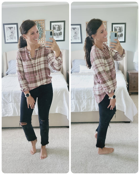 lucky brand plaid