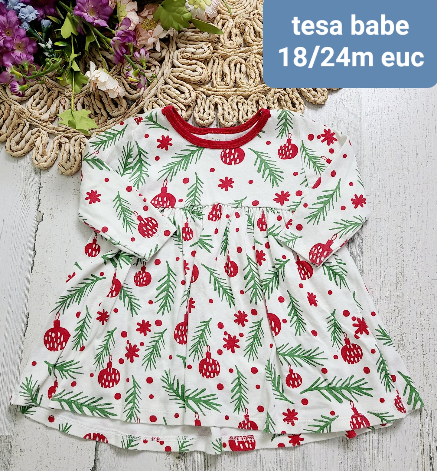 christmas ornament dress tesa babe
