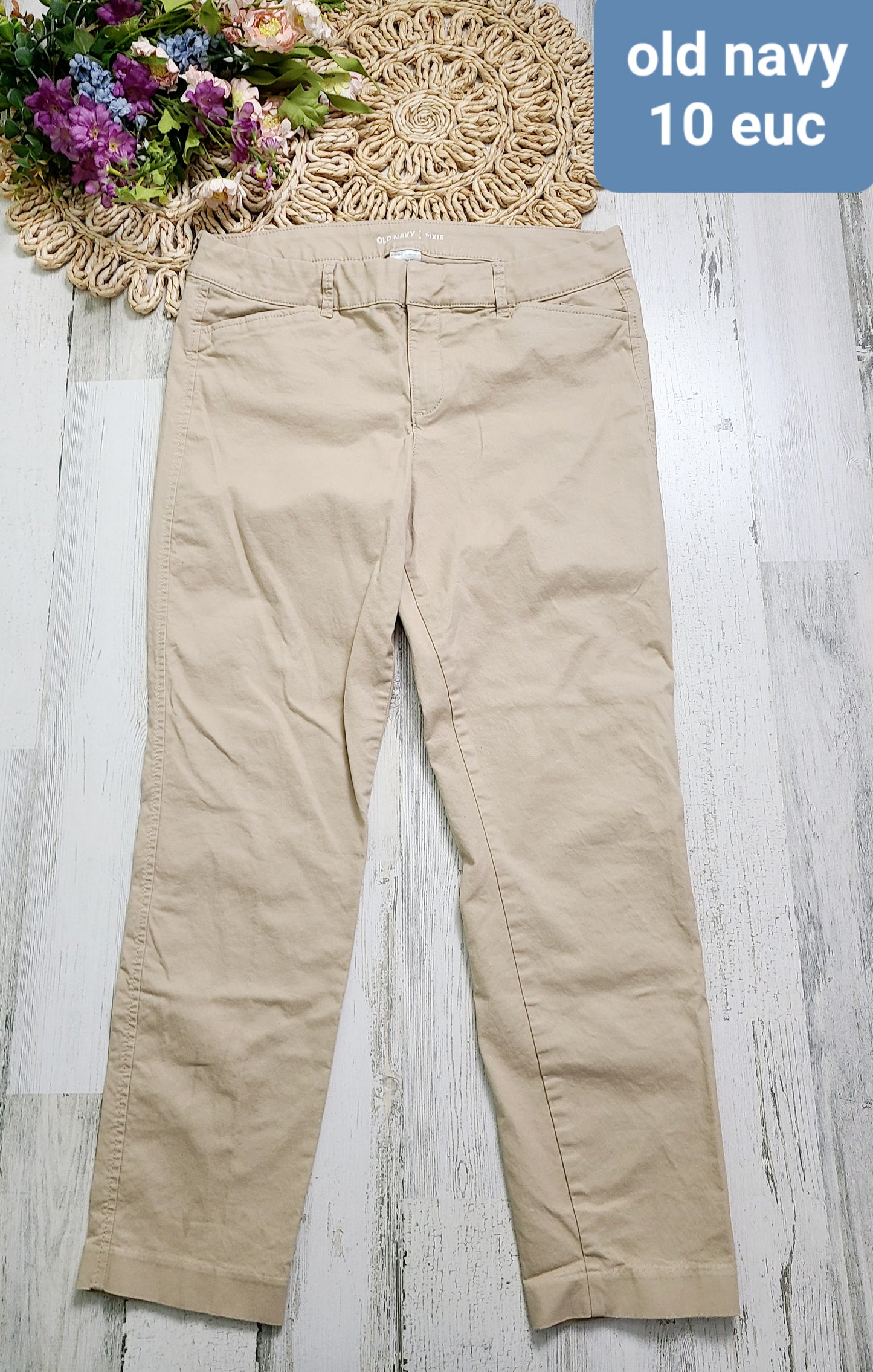 pixie ankle old navy khaki