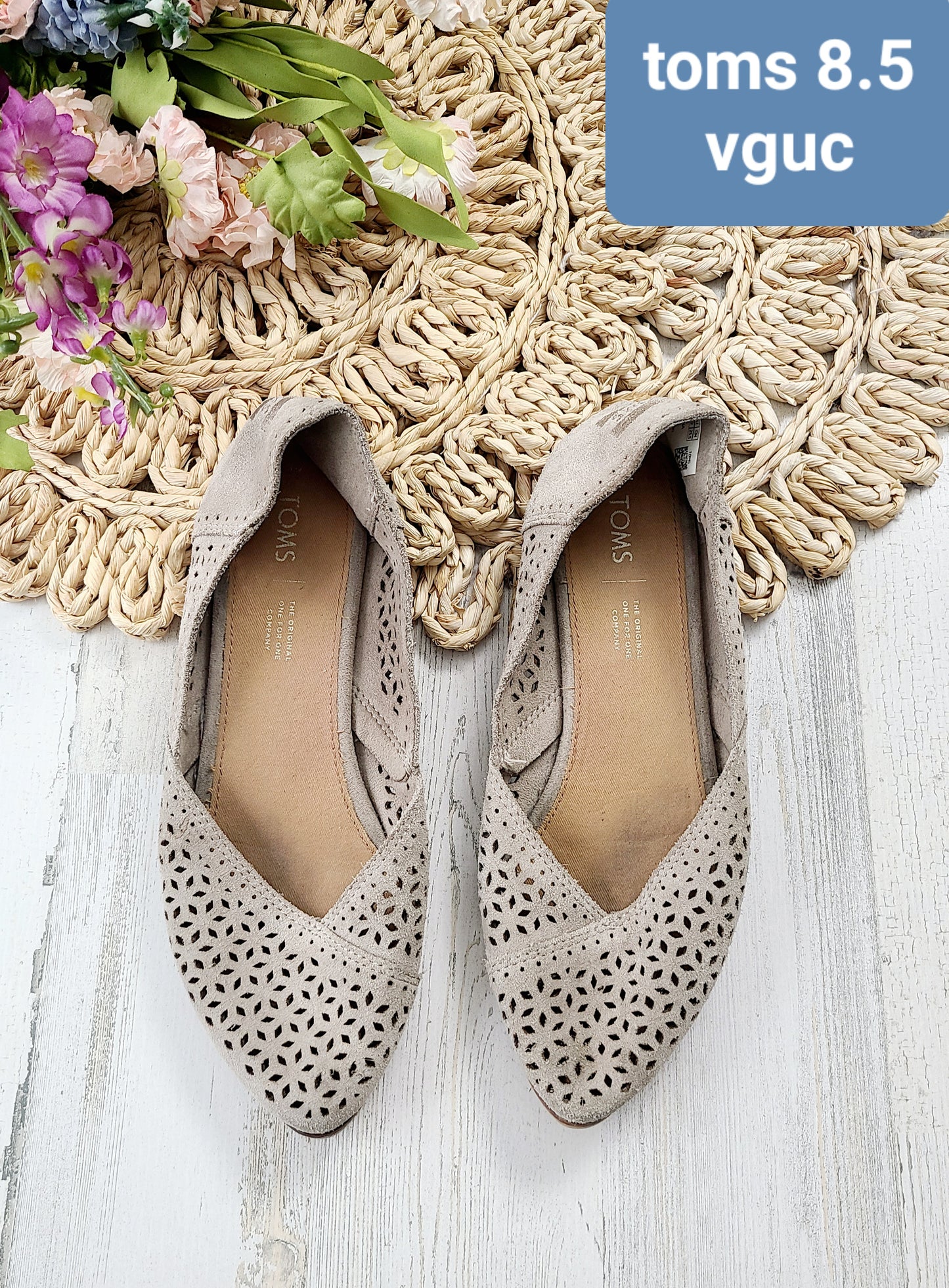 toms 8.5 flats