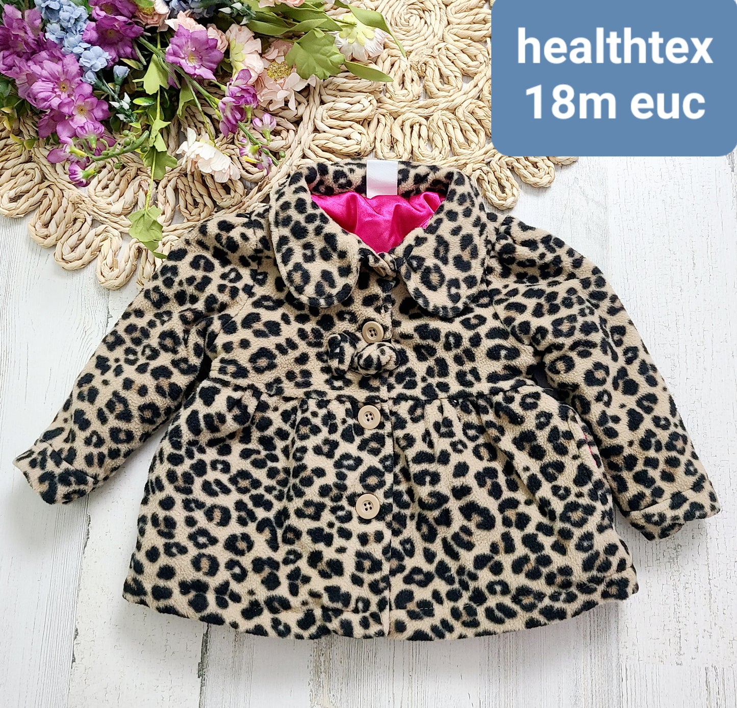 leopard fleece healthex