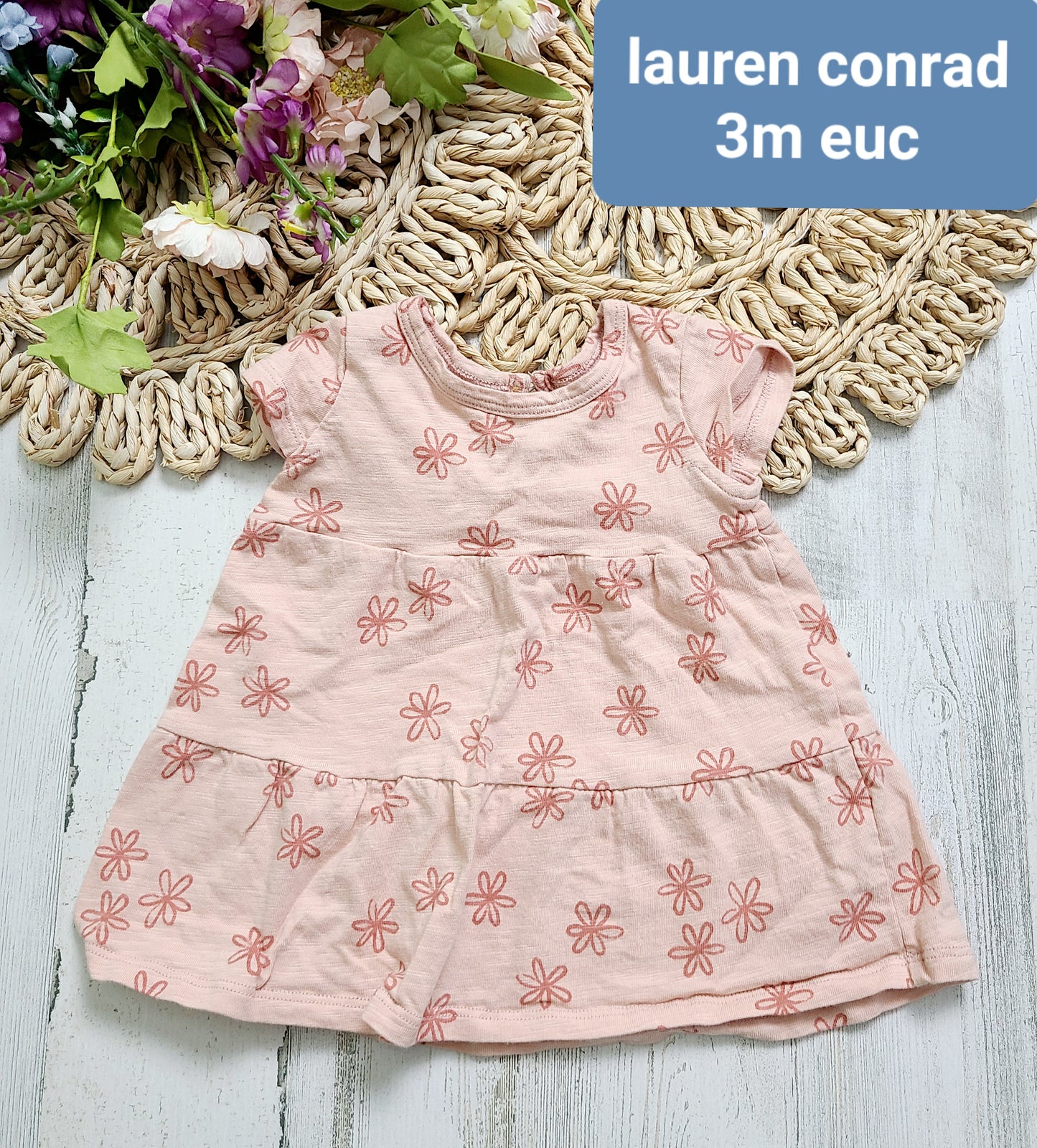 flower neutral pink lauren conrad