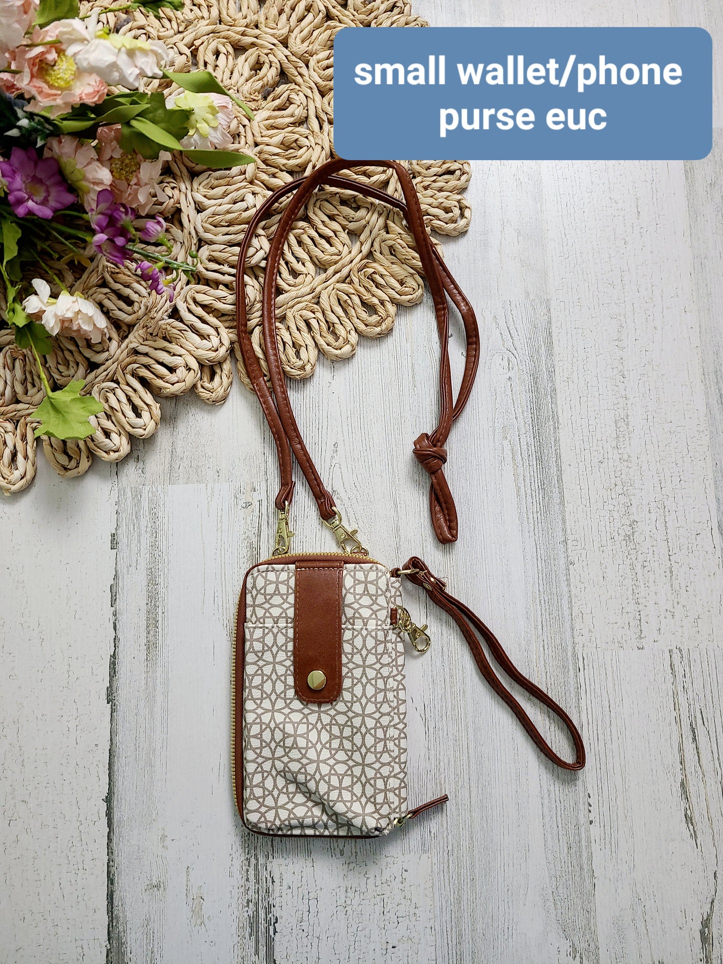 small wallet and phone purse