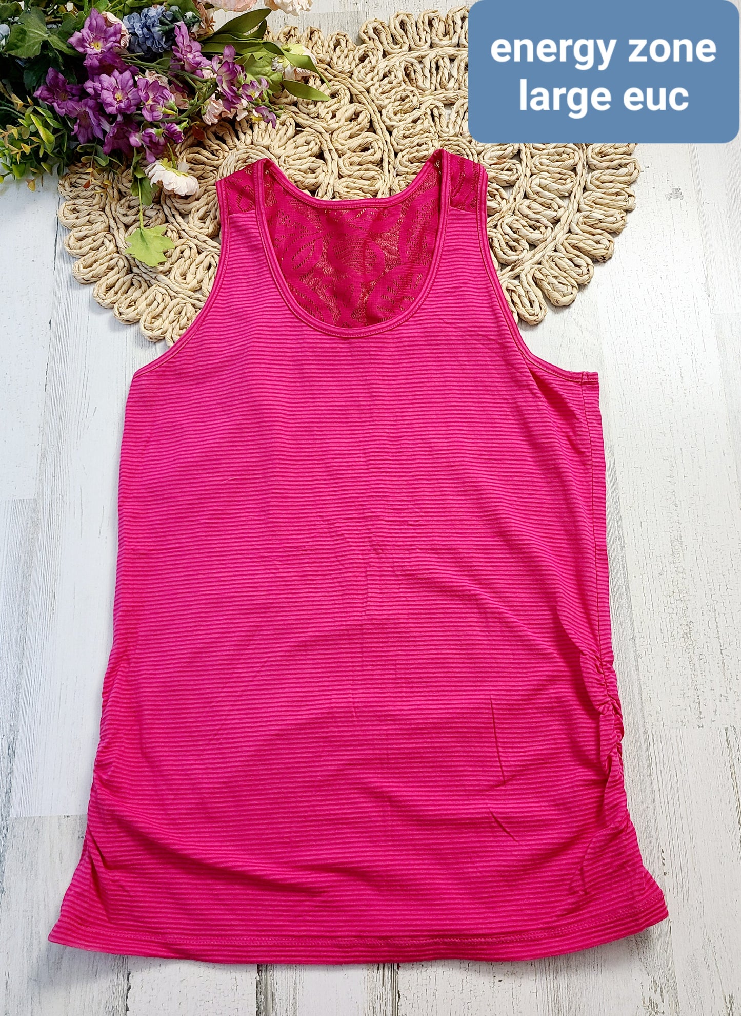 energy zone lace back