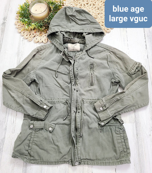 olive green cargo jacket blue age