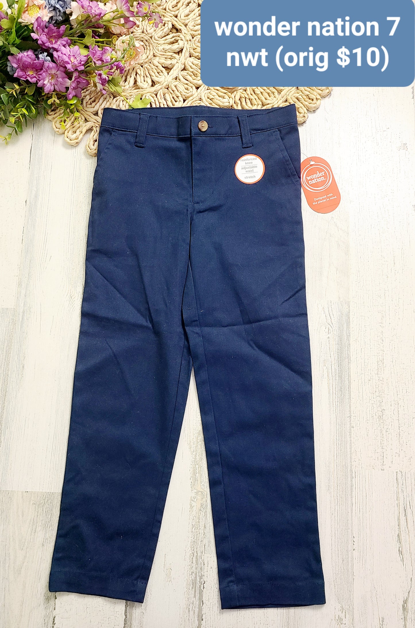 7y nwt wonder nation pants