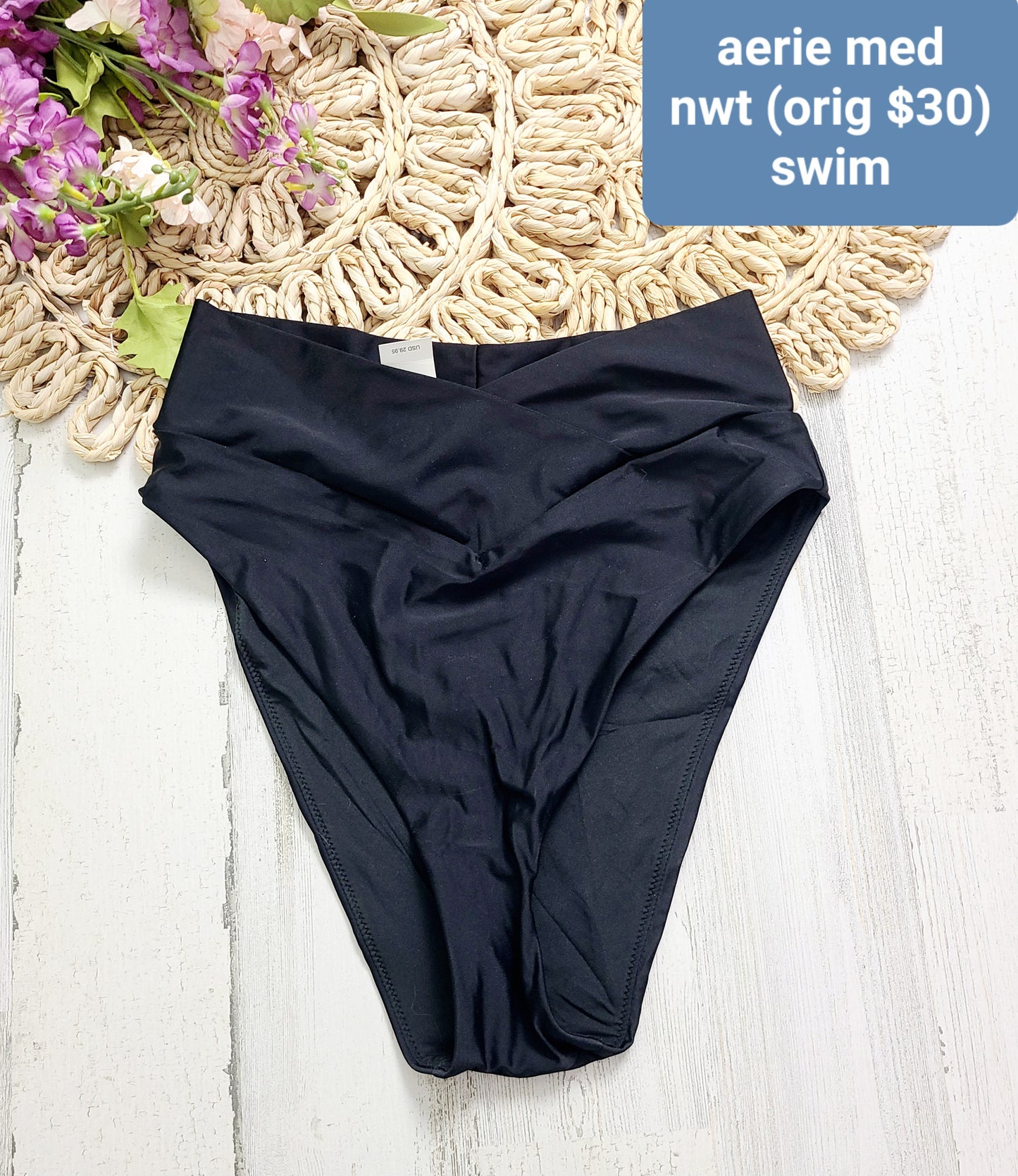 high cut new aerie swim bottoms