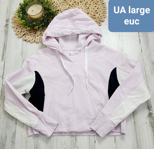 pink black white ua hood