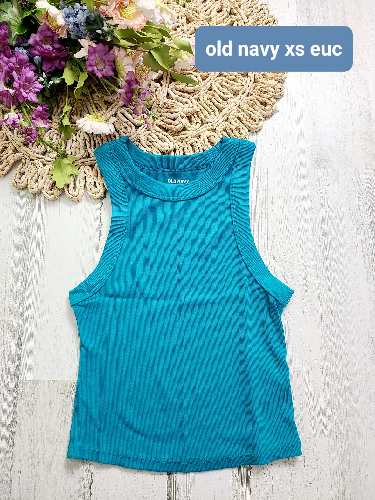 sky blue old navy ribbed xs