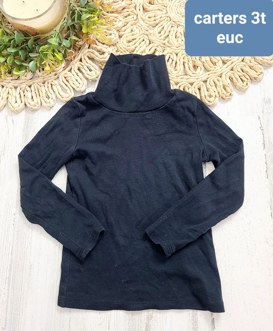 black turtleneck top carters