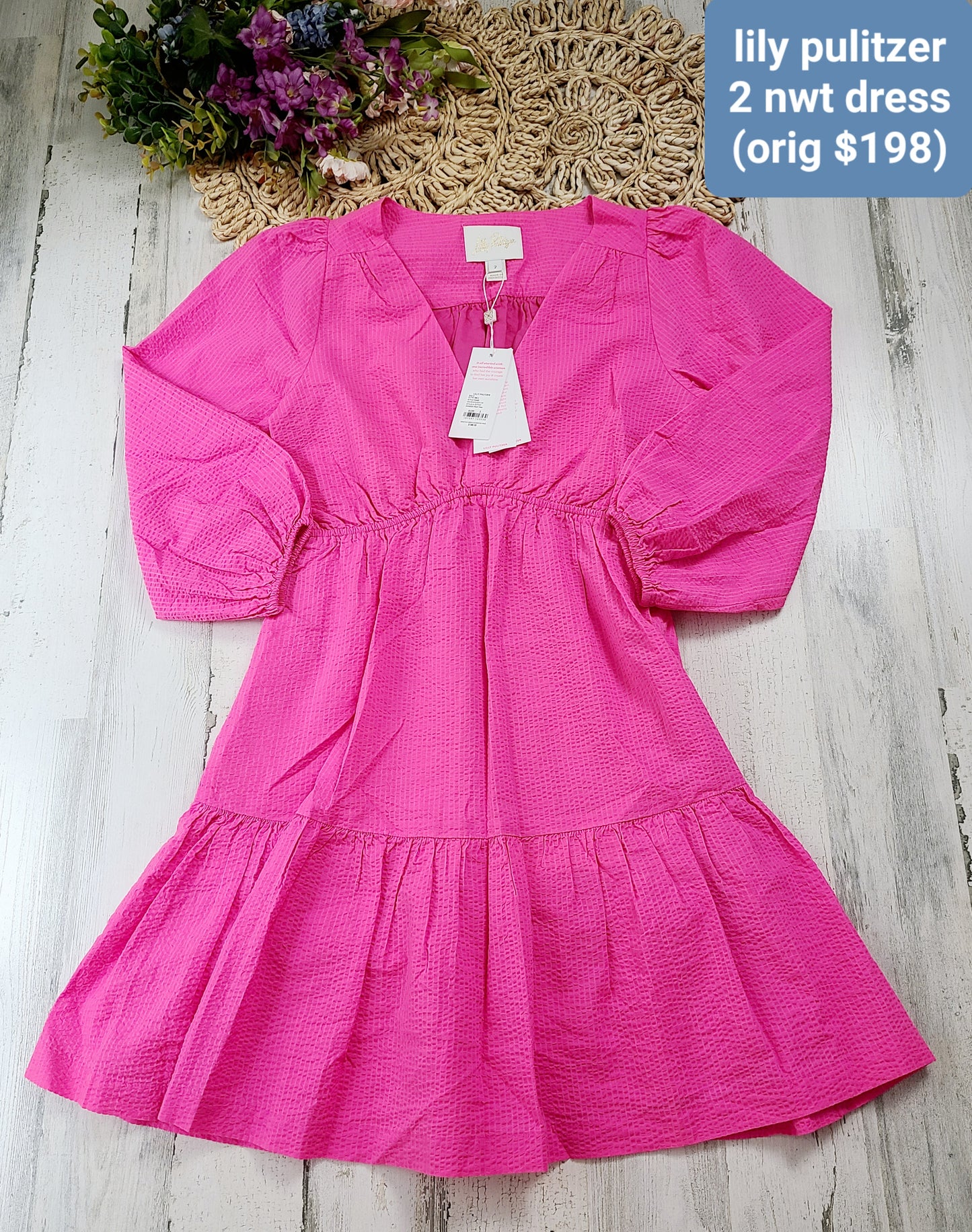 new lily pulitzer pink dress
