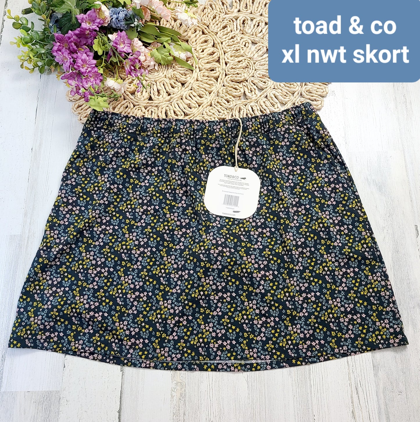 toad & co skort new