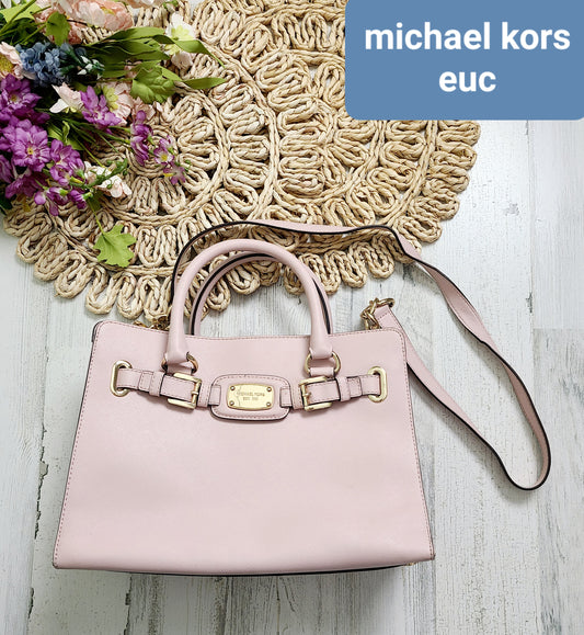 michael kors pink purse