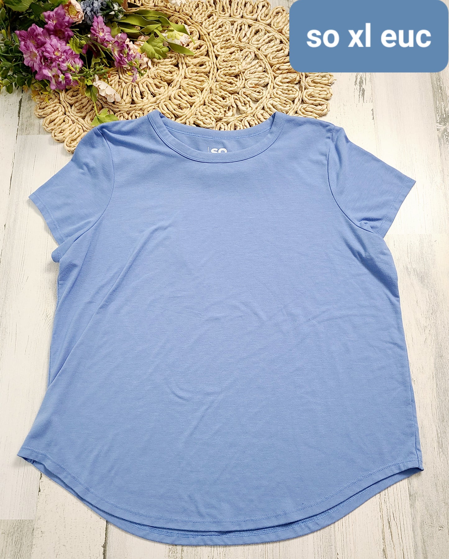 so blue tee xl