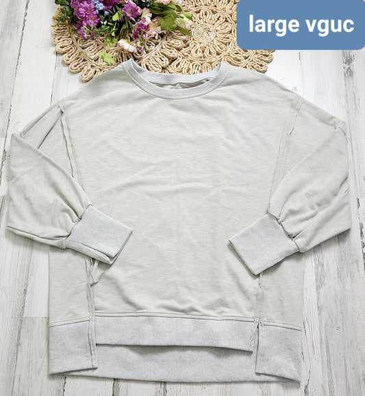 gray pullover no brand