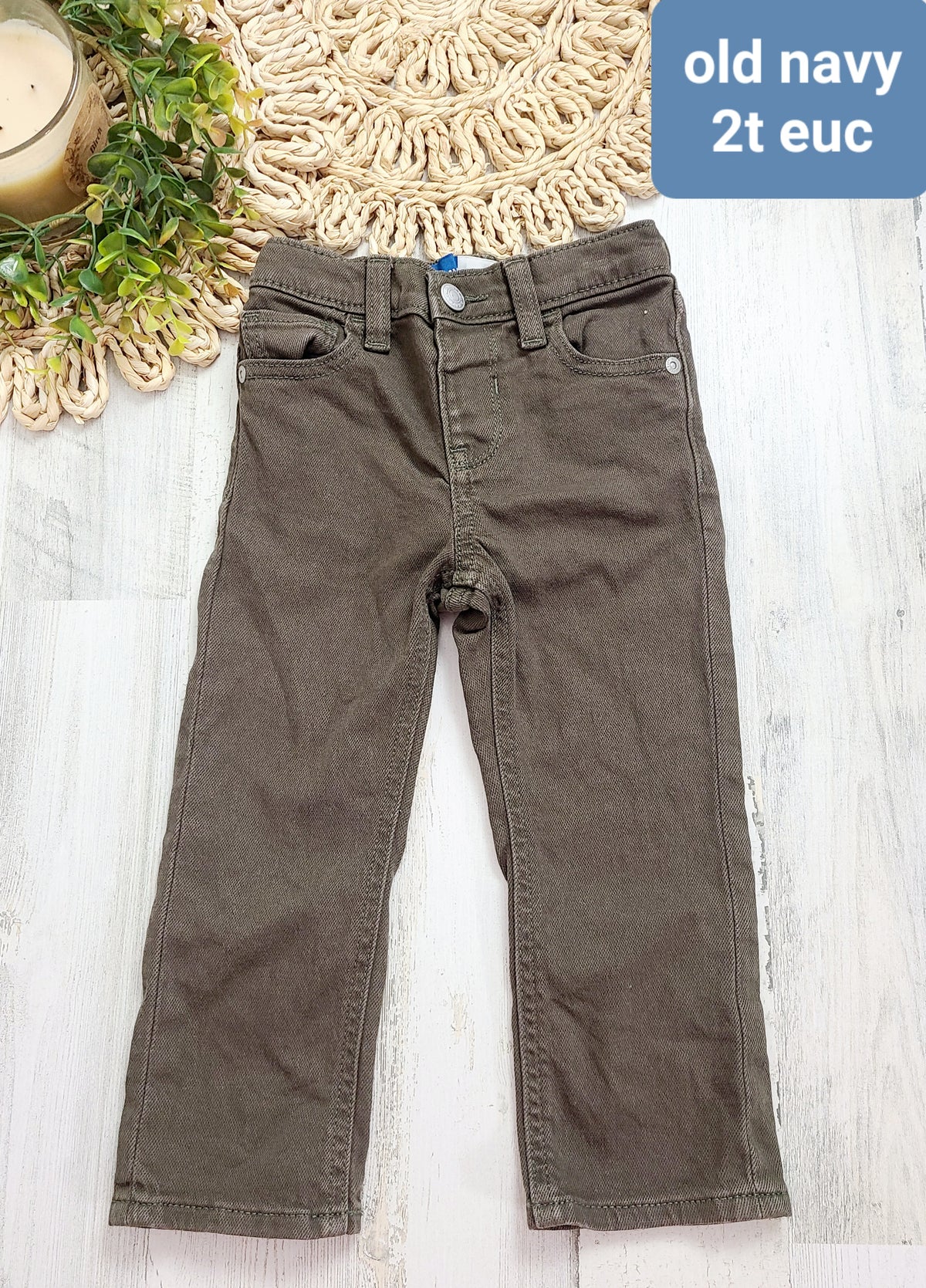 old navy brown jeans