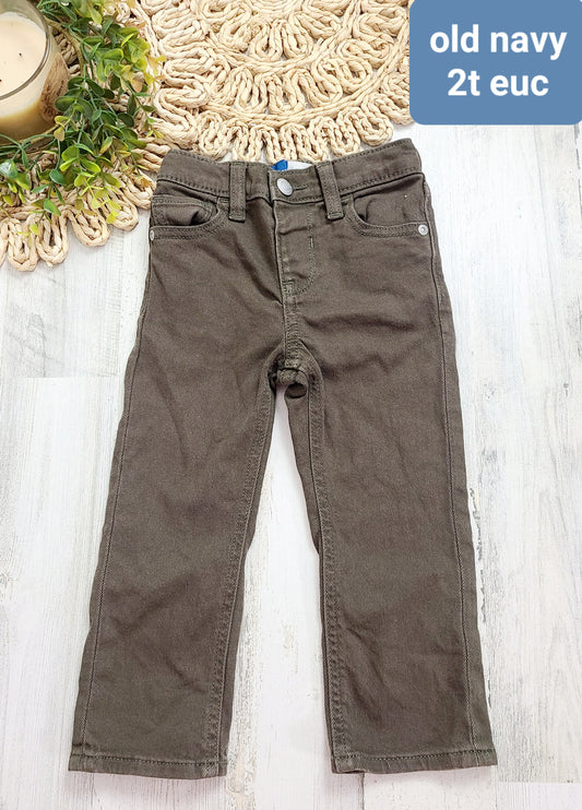 old navy brown jeans