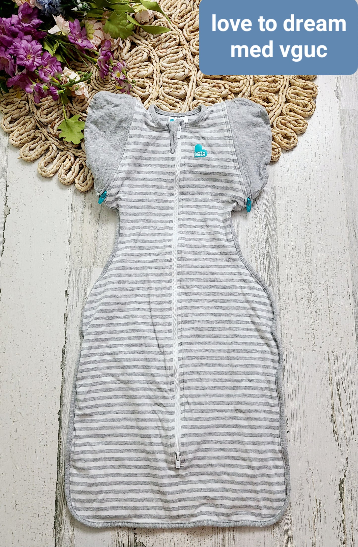 love to dream striped sleeper medium