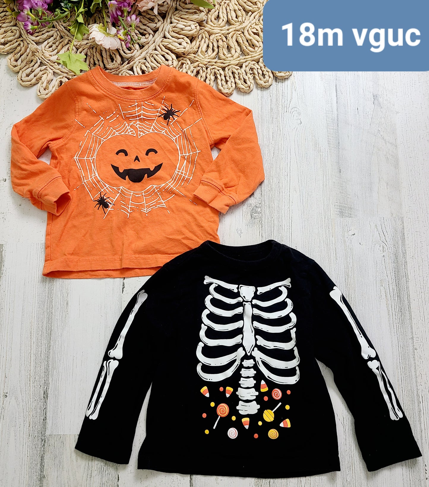 halloween long sleeves 18m