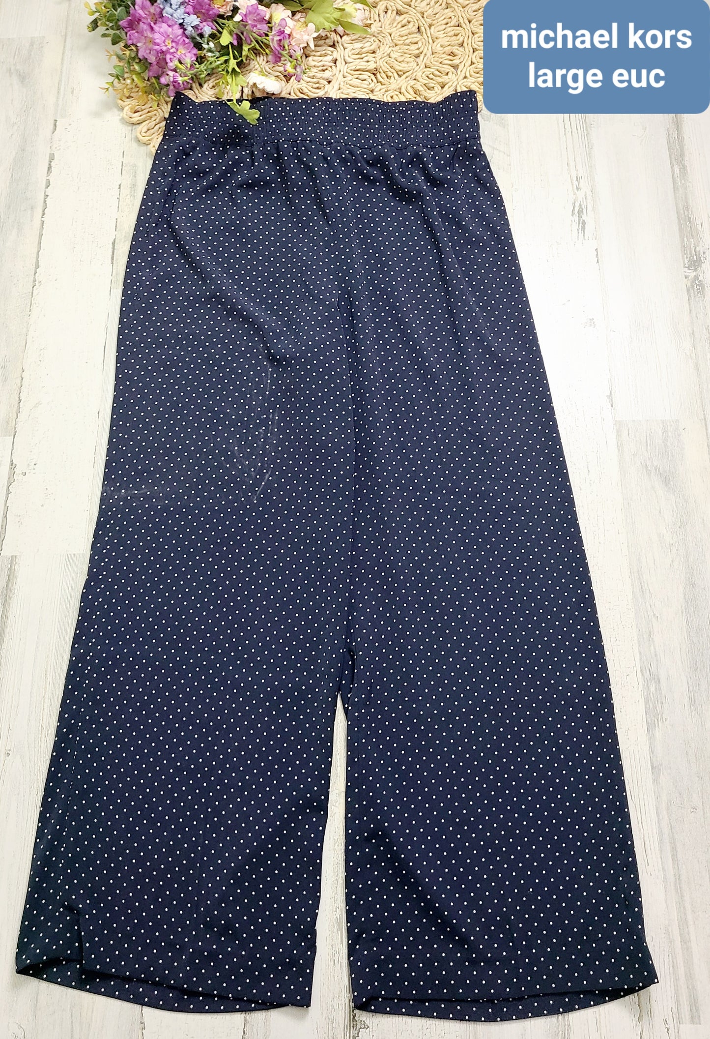 polka dot pants michael kors