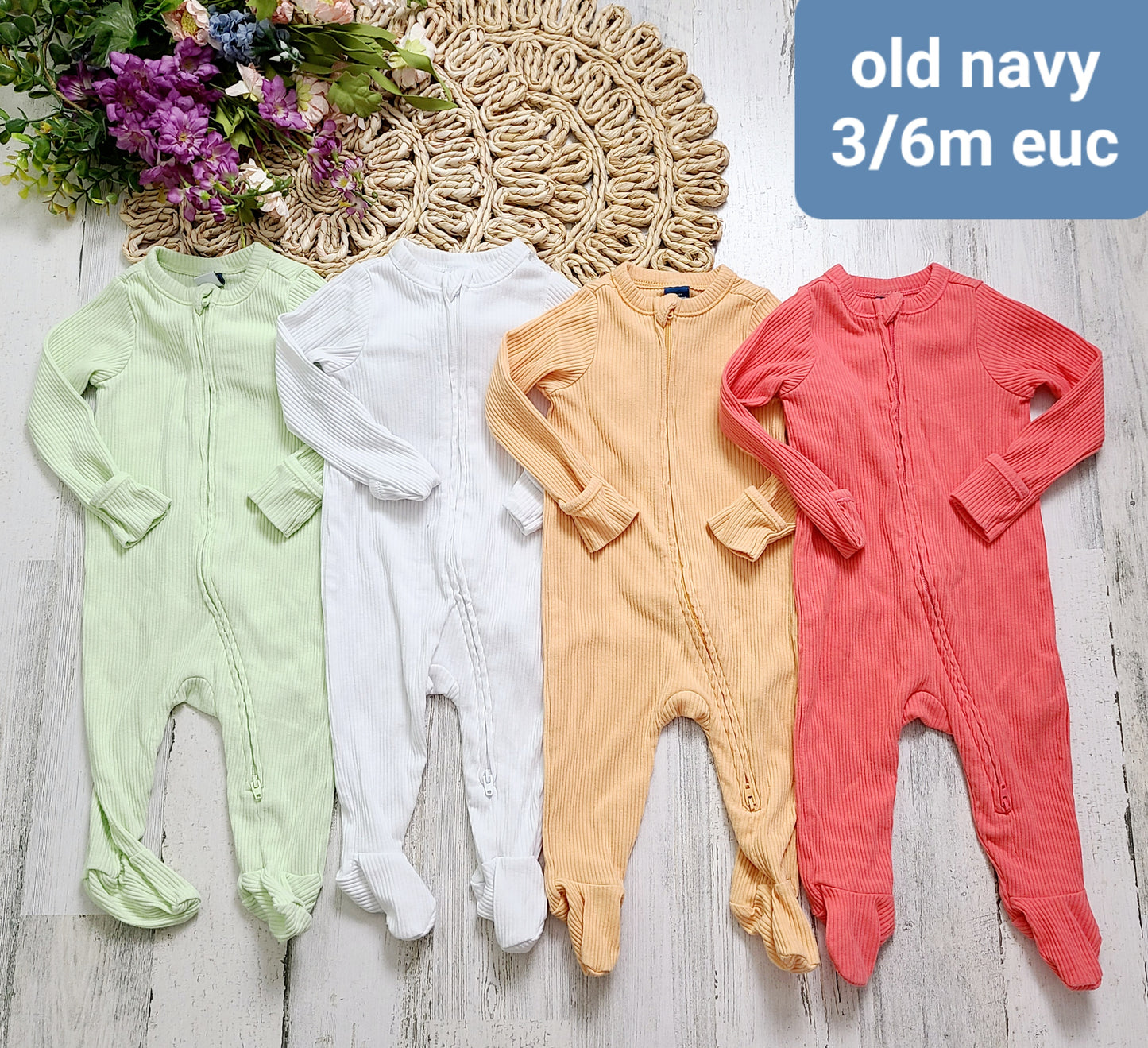 old navy bright pj bundle